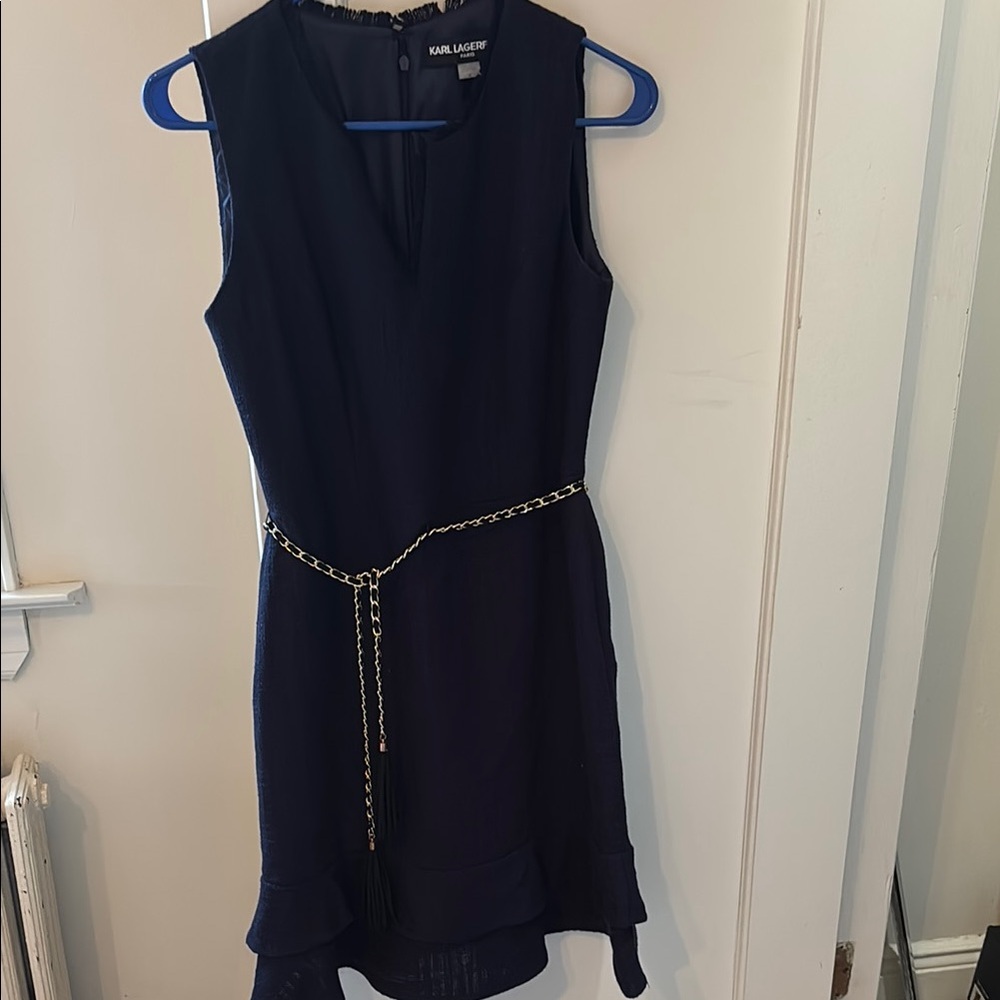 Karl Lagerfeld Navy Dress